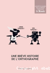 Une brève histoire de l'orthographe vignette